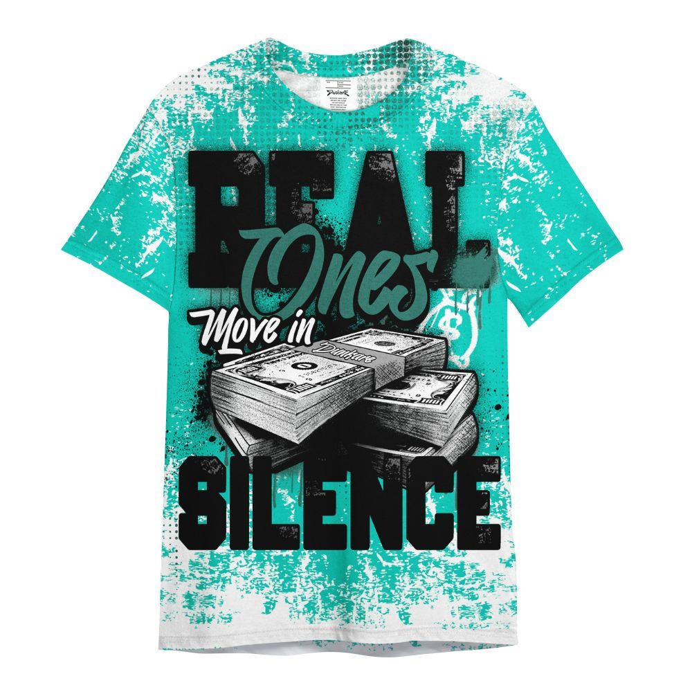 Shirt To Match Air Max 95 Dark Tiffany - Move In Silence Money Street Retro All Over Print