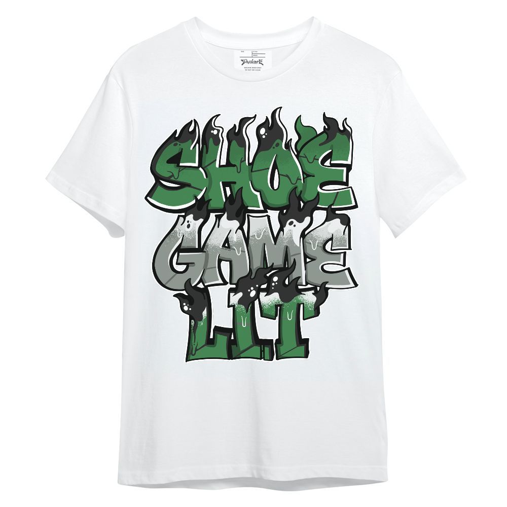 Shirt To Match Lucky Green 1s - Shoe Game Lit Graphic Unisex Shirt