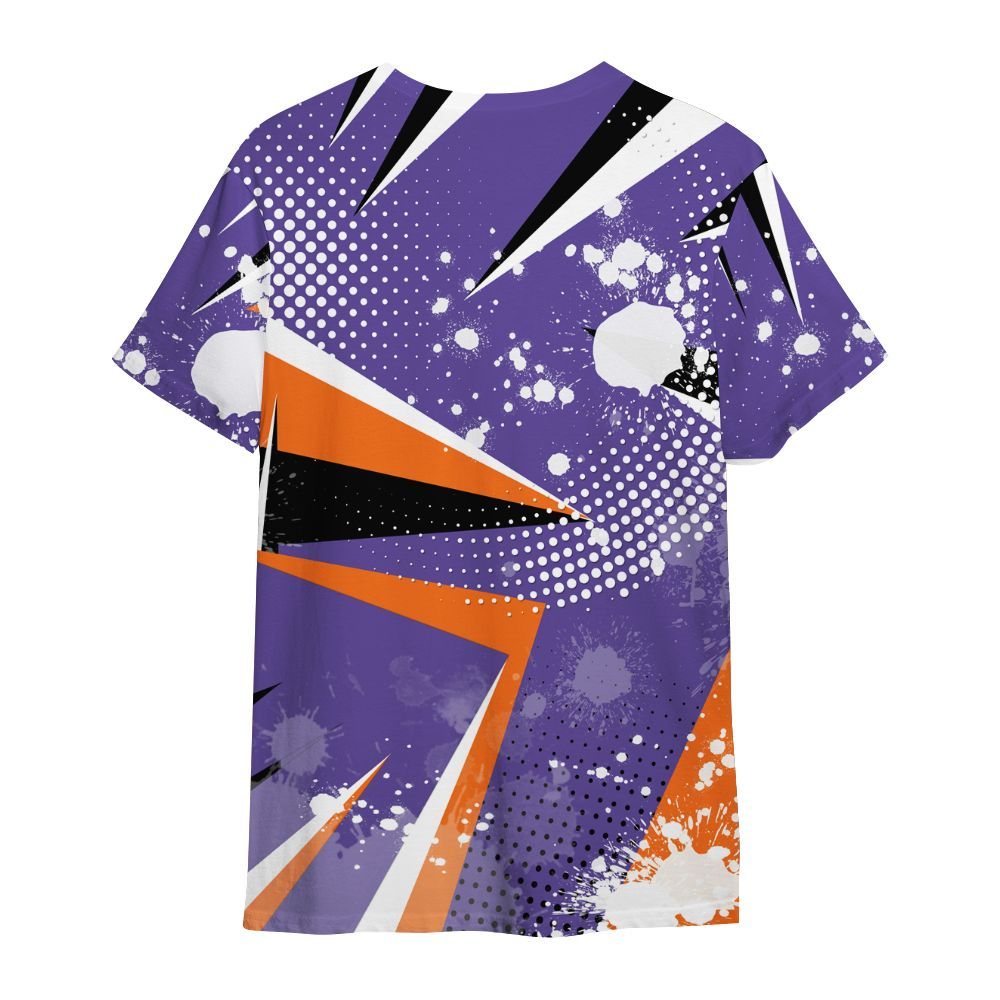 Shirt To Match Air Max Waffle SP Voltage Purple - Poly Trust No One Dripping All Over Print