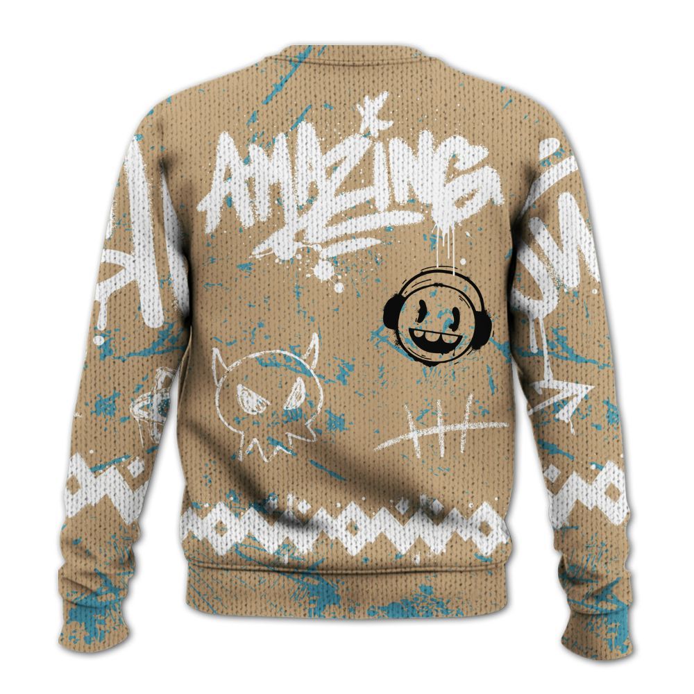 Sweater To Match H-Town 11s - Friday Sneaker Crayon Graphic