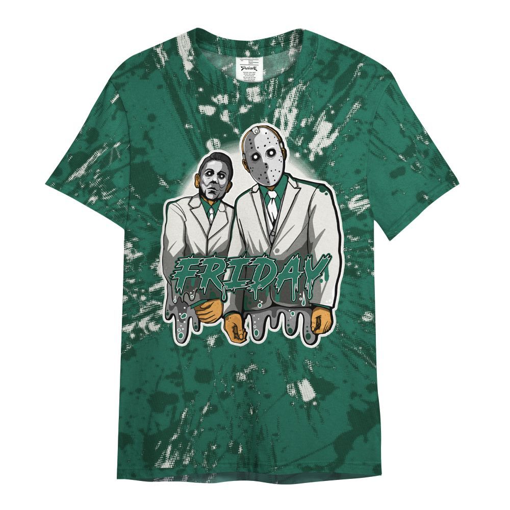 Shirt To Match Oxidized Green 4s - Friday Halloween Graphic Luxury All Over Print