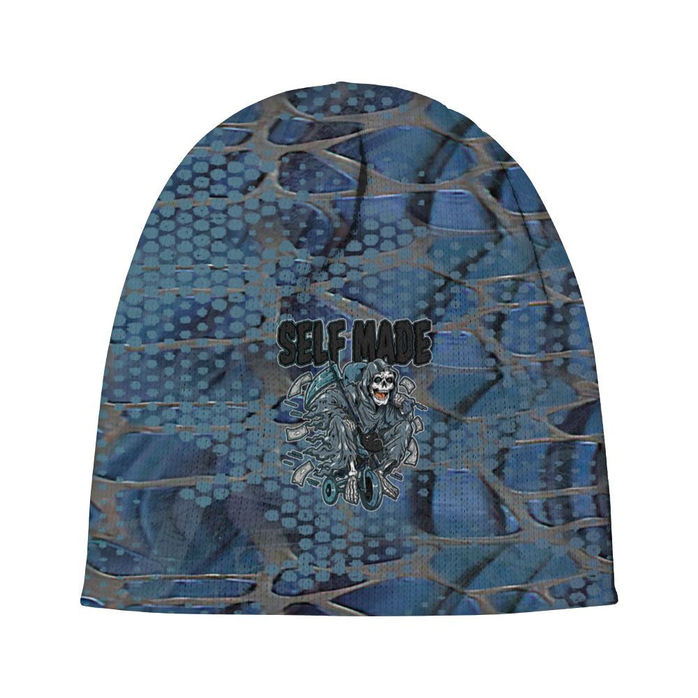 Beanie Hat To Match Air Foamposite Kazuya Mishima - Self Make Skeleton Banknotes Art Graphic