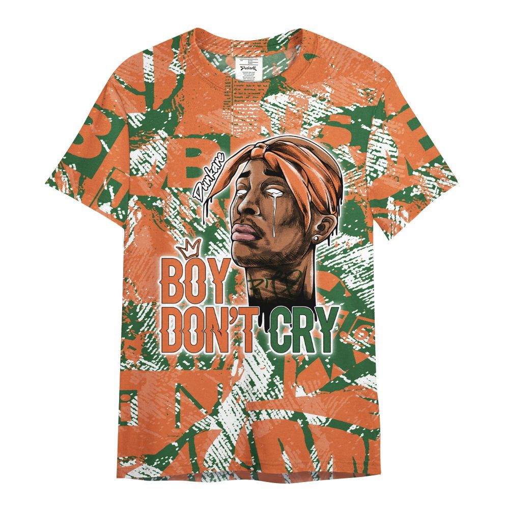 Shirt To Match Low Miami 5s - Boiz Ain't Cry Unique Abstract All Over Print