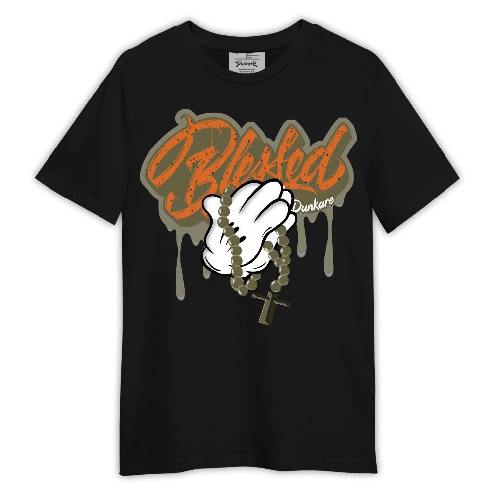 Shirt To Match Shirt Streetwear God Blessed Drip, Olive 5s T-- To Match Sneaker Olive 5s Graphic Tee NCT