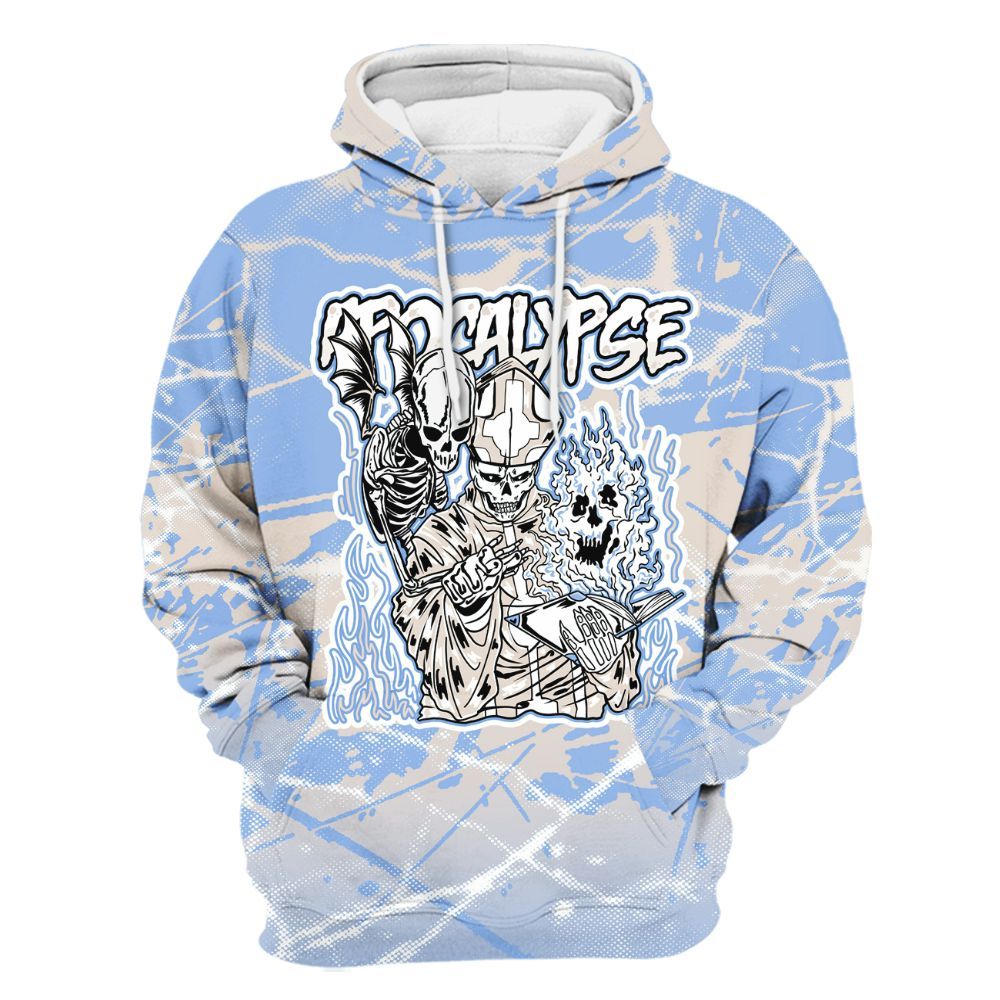 Hoodie To Match Air Max 1 Royal Pulse - Apocalypse Skeleton Profound All Over Print