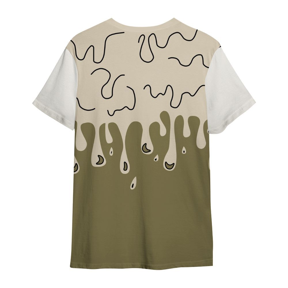 Shirt To Match Sail Neutral Olive 6s - Loser Lover Dripping All Over Print