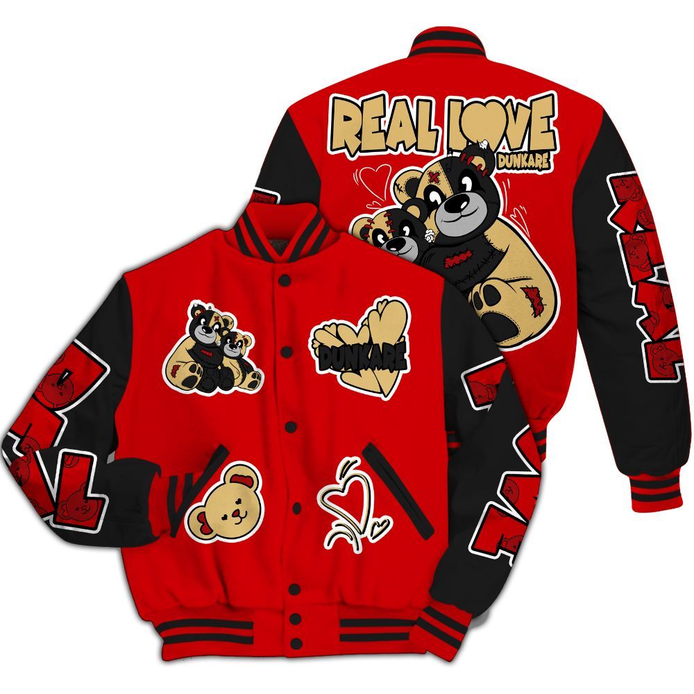 Varsity Jacket To Match Ja 2 Halloween - Sincere Fondness Bear All Over Print