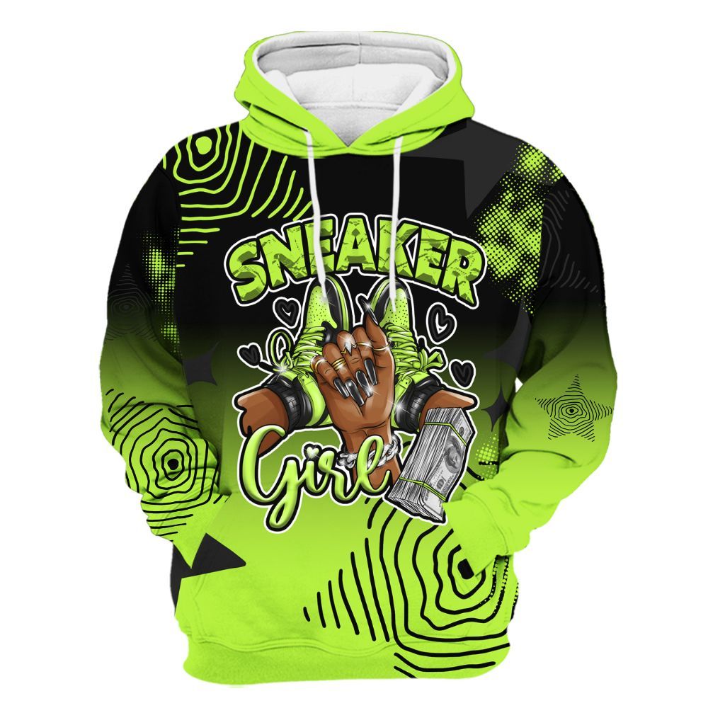 Hoodie To Match Air Force 1 Low Dance Volt - Sneakerz Girlz Unique Starz All Over Print