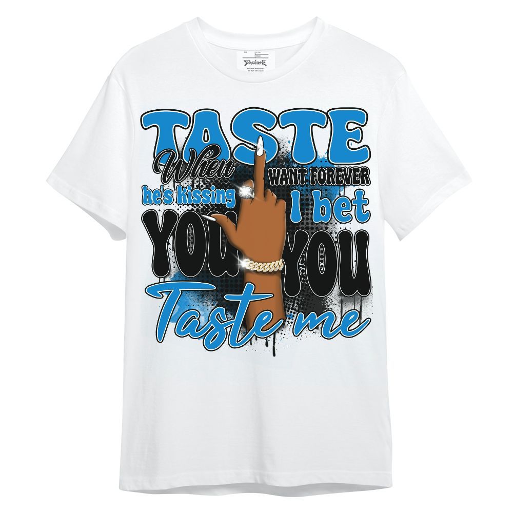 Shirt To Match Industrial Blue 4s - Taste Me Retro Military Blue 4s Unisex Shirt