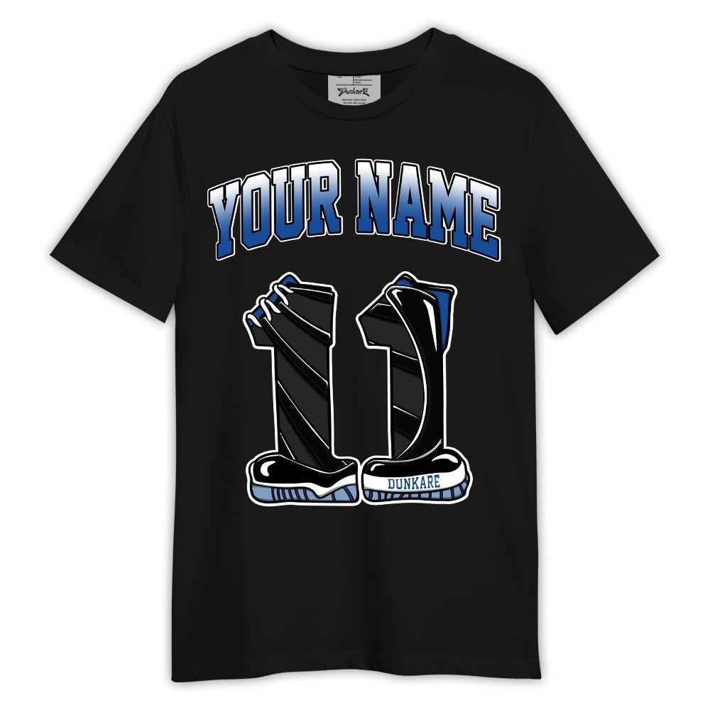 Shirt To Match Low Space Royal 11s - Custom Name Number 11s Shirt Outfit