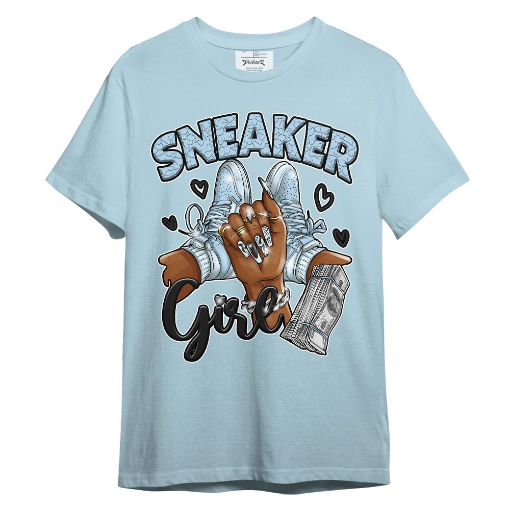 Shirt To Match Foamposite One Psychic Blue - Sneakerz Girlz Graphic