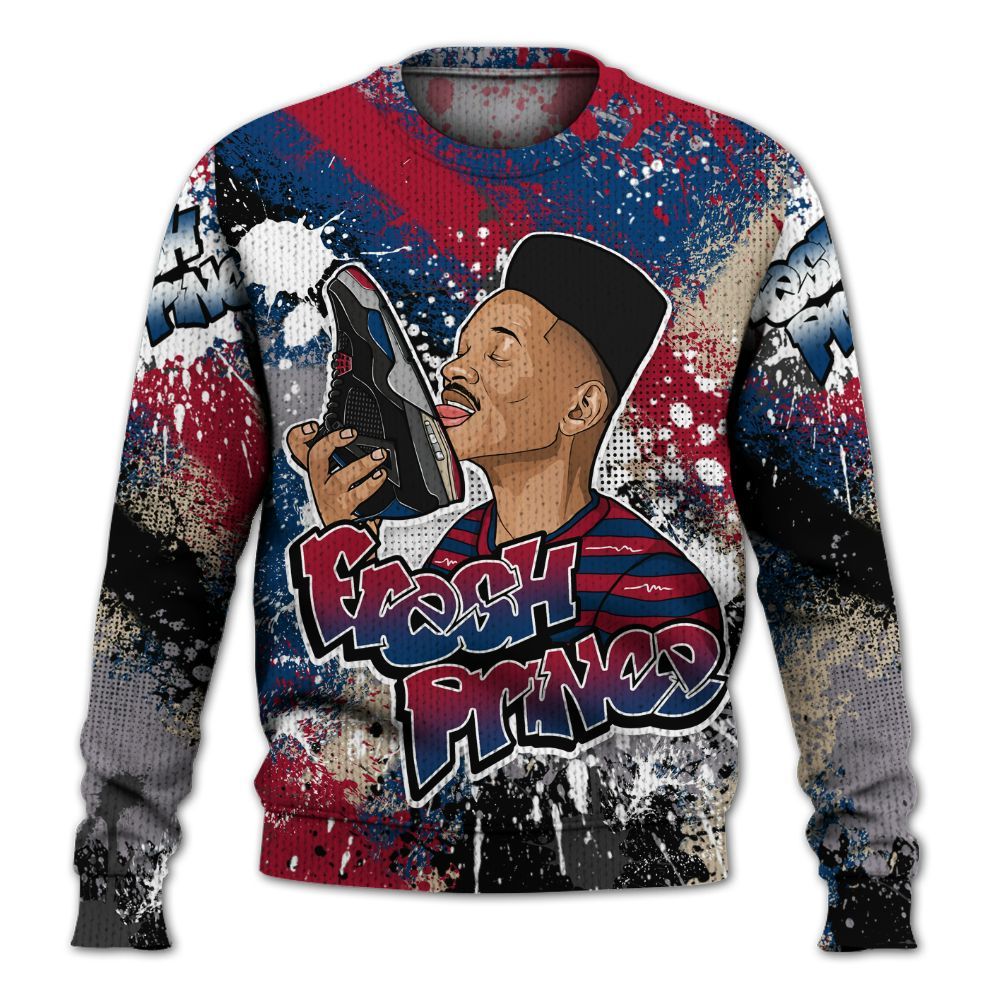 Sweater To Match Rare Air 4s - Fresh Sneaker Lick Graphic