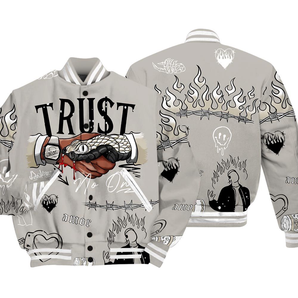 Varsity Jacket To Match Varsity Streetwear Snake Trust No One, SE Sail Summer 5s T-Shirt, Sneaker SE Sail Summer 5s Baseball Varsity Jacket 1604 NCT