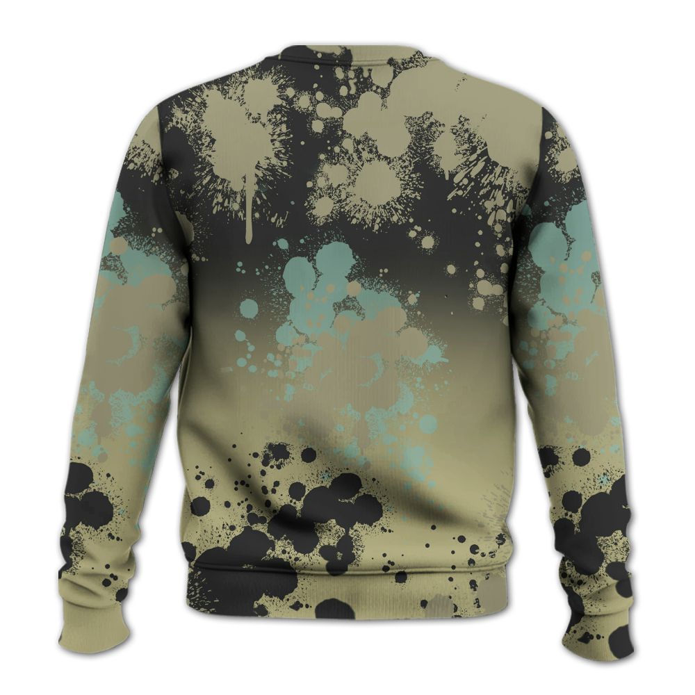Sweatshirt To Match Dunk Low Suede Olive Aura - Trust No One Scary All Over Print