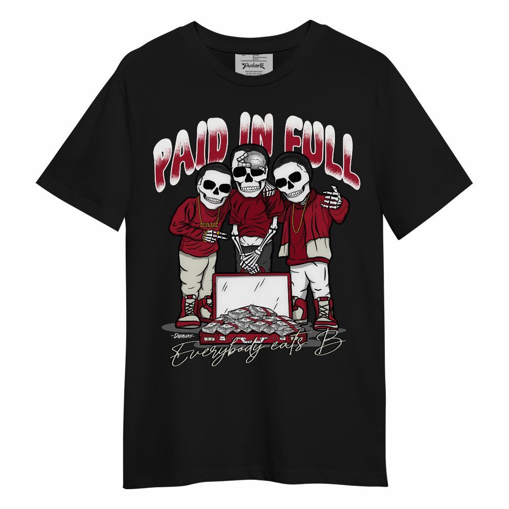 Shirt To Match High OG Black Toe Reimagined 1s - Everybody Paid In Unisex Shirt