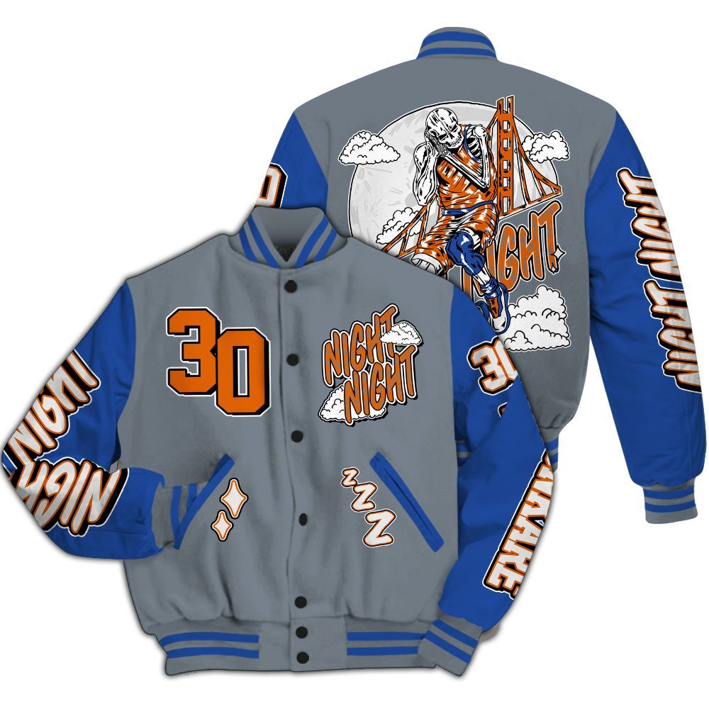 Varsity Jacket To Match RS-X GS League - Seeya Skeleton All Over Print