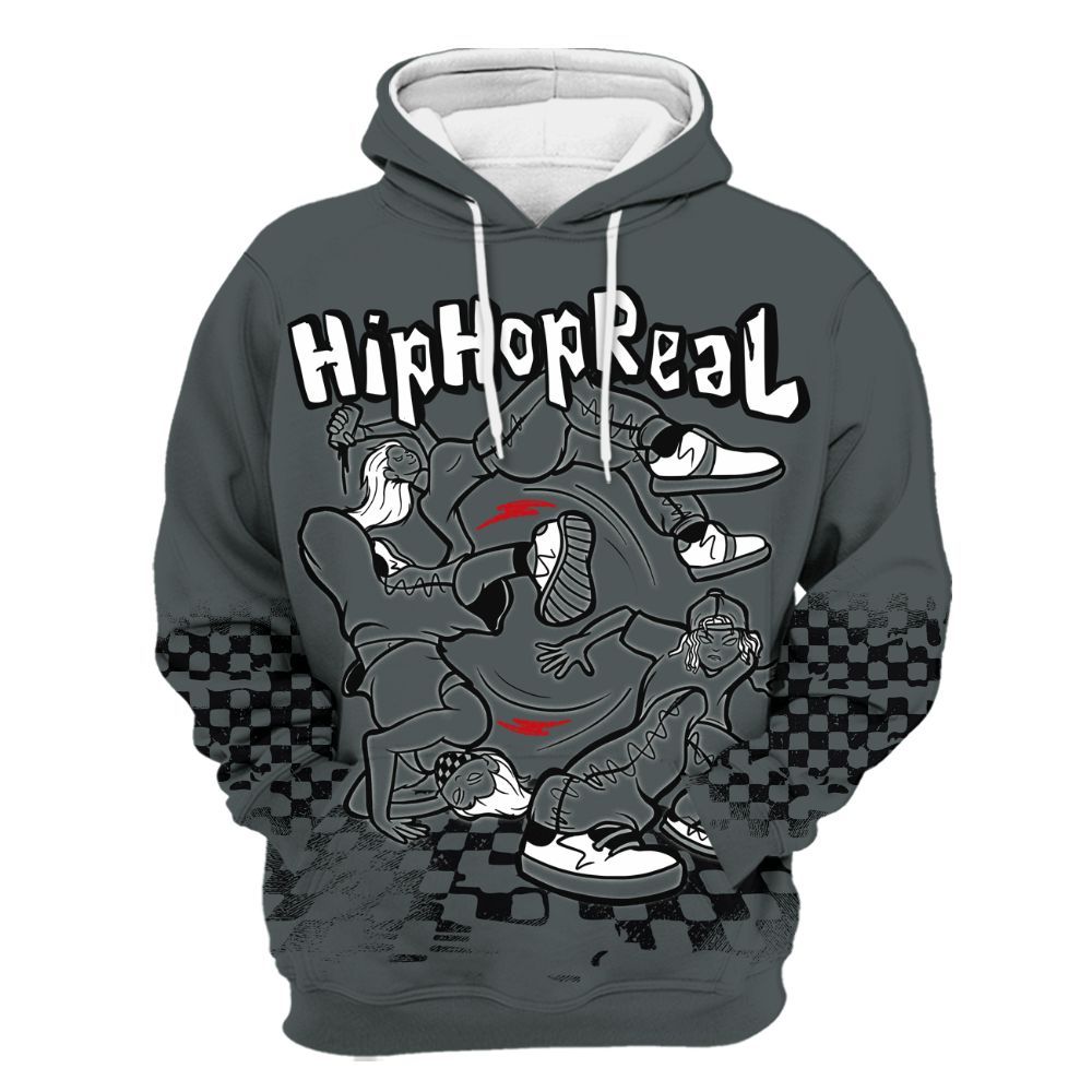 Hoodie To Match Black RM Nigel Sylvester 4s - Feel Life Street Style All Over Print