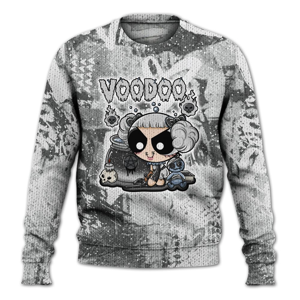 Knitted Sweater To Match Reverse Oreo 6s - Voodooz Heart Grunge