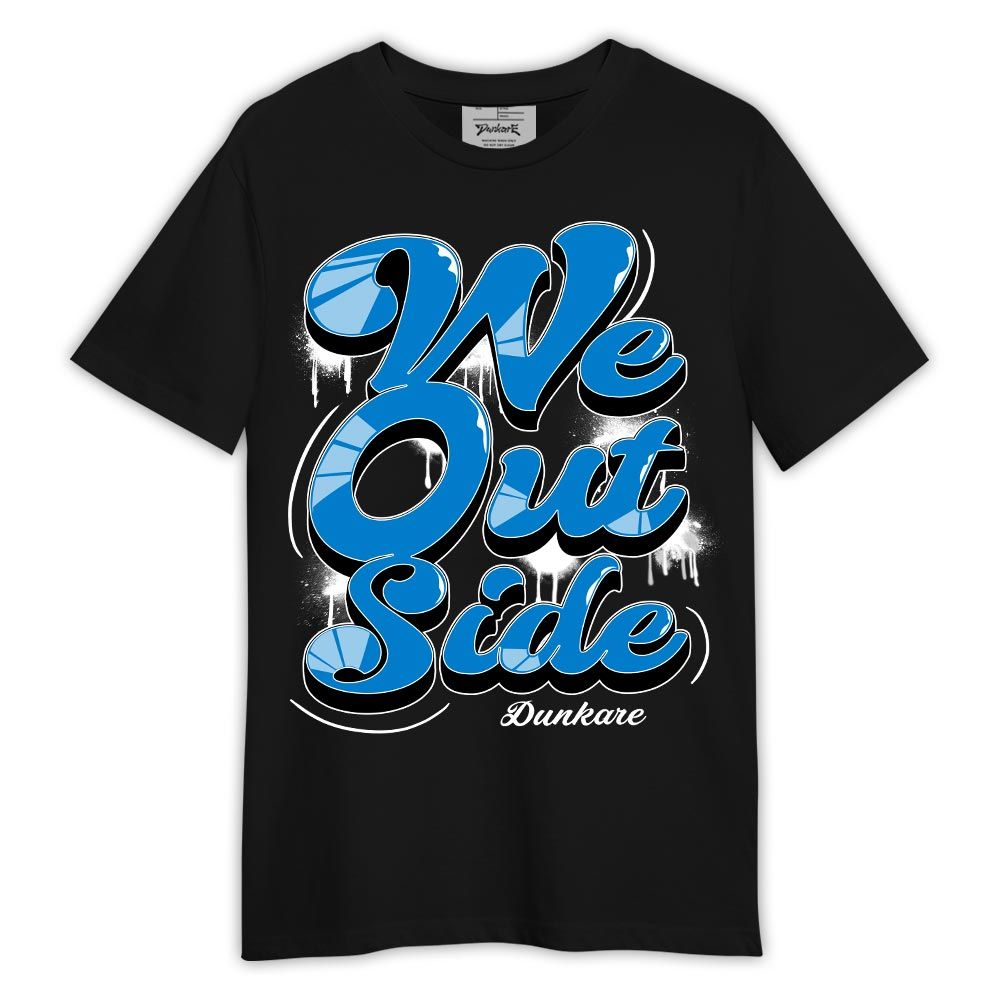 Shirt To Match Industrial Blue 4s - We Outside Shirt Military Blue 4s Outfit