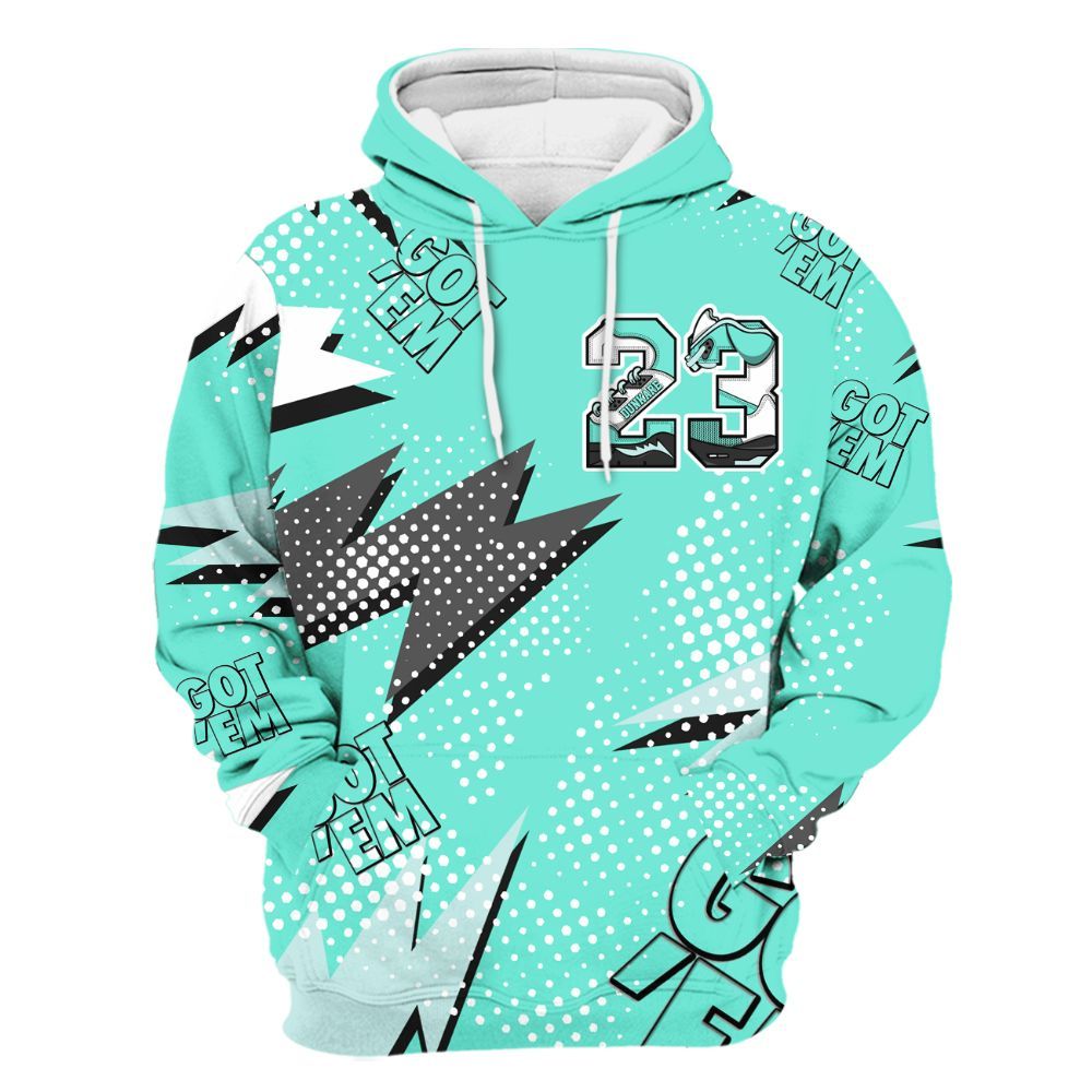 Hoodie To Match Retro Low Igloo 11s - 23 Custom Name 5s All Over Print