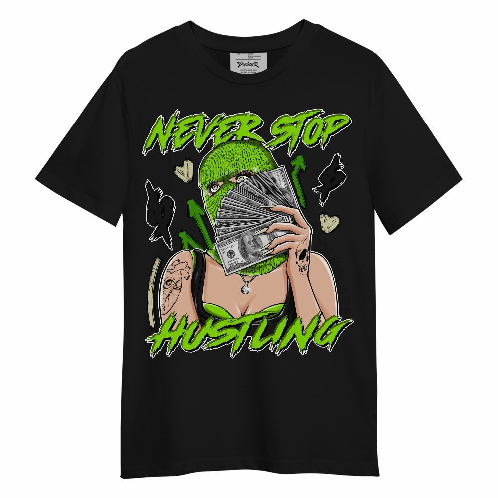 Shirt To Match Electric Green 6s - Hustling Unique Unisex Shirt