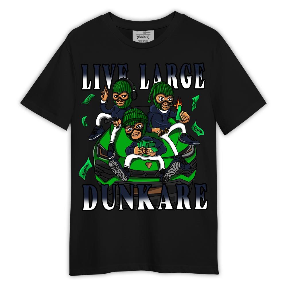 Shirt To Match Midnight Navy 13s - Live Large Shirt Outfit 1005 TCD