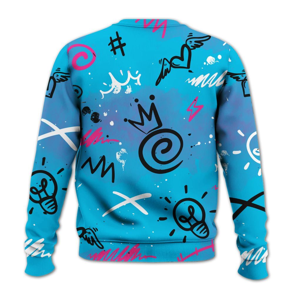 Sweatshirt To Match Tokyo Nights Stewie 3s - Drip Been Di2ferent All Over Print