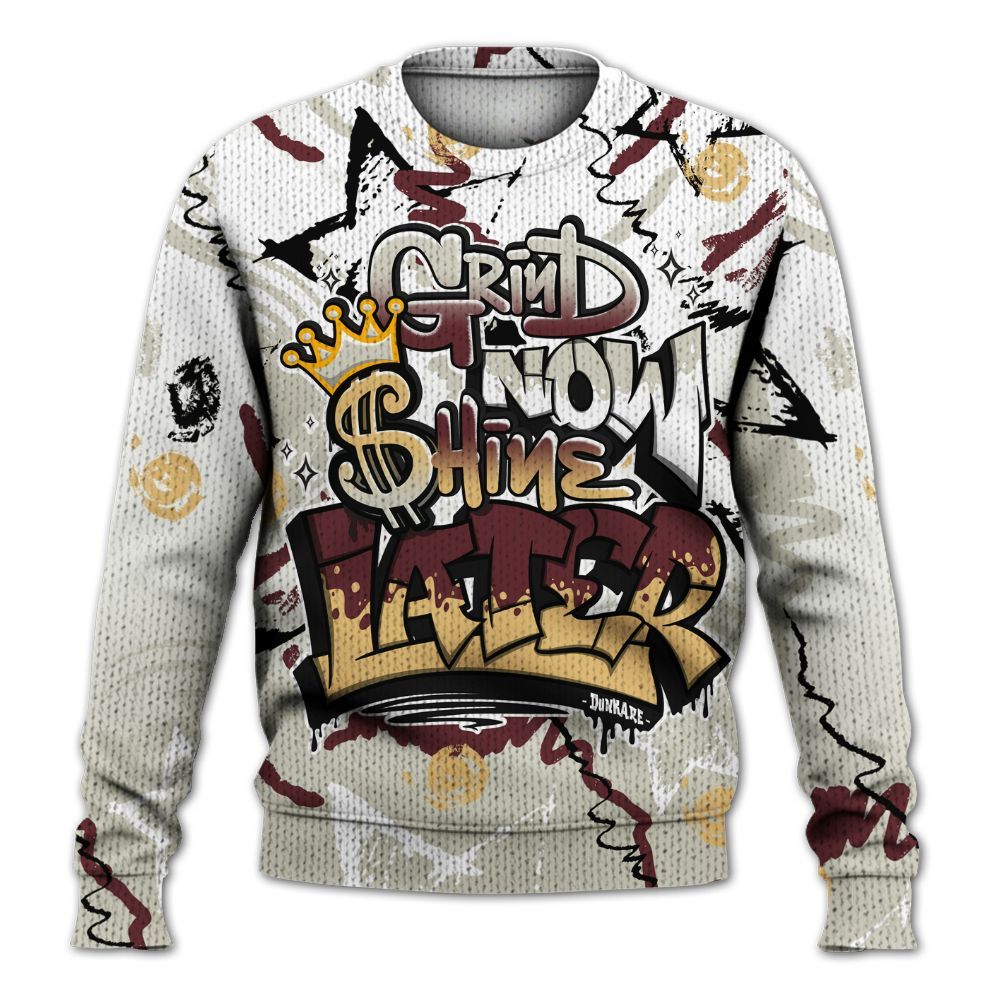 Knitted Sweater To Match Legacy 312 Year Of The Snake - Grind Shine Later Drip