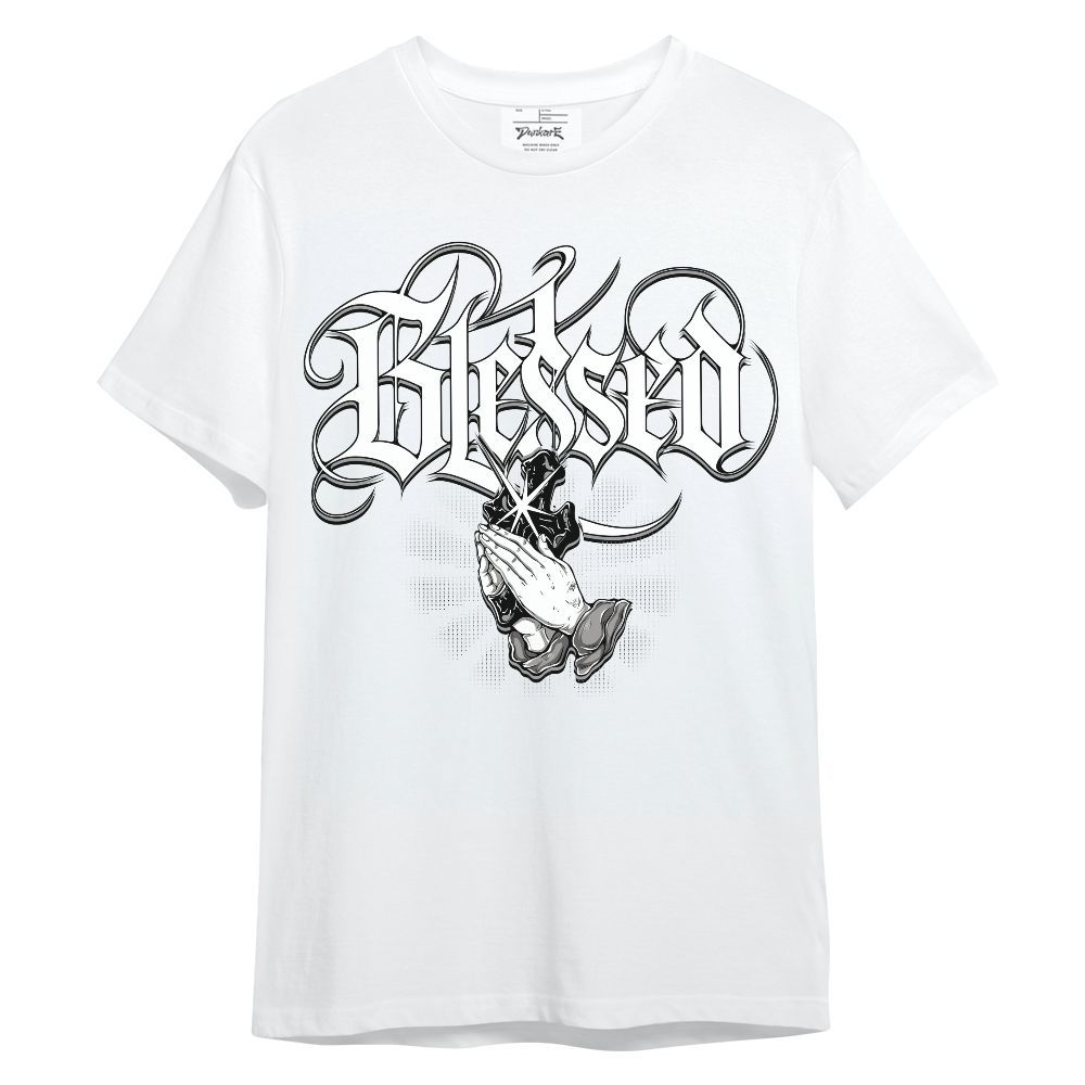 Shirt To Match OG Steel Grey 10s - God Blessed Graphic