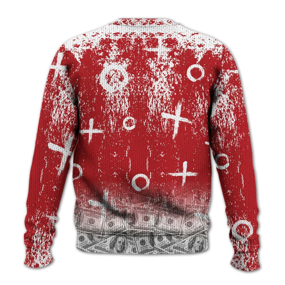 Knitted Sweater To Match Retro Cherry 12s - Selfmade Unique Drip