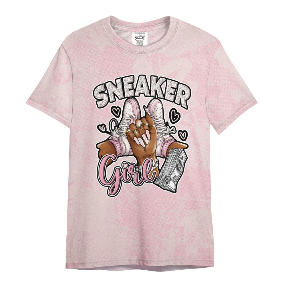 Shirt To Match Dunk Low KD 17 Aunt Pearl - Sneakerz Girlz Heart Grunge All Over Print