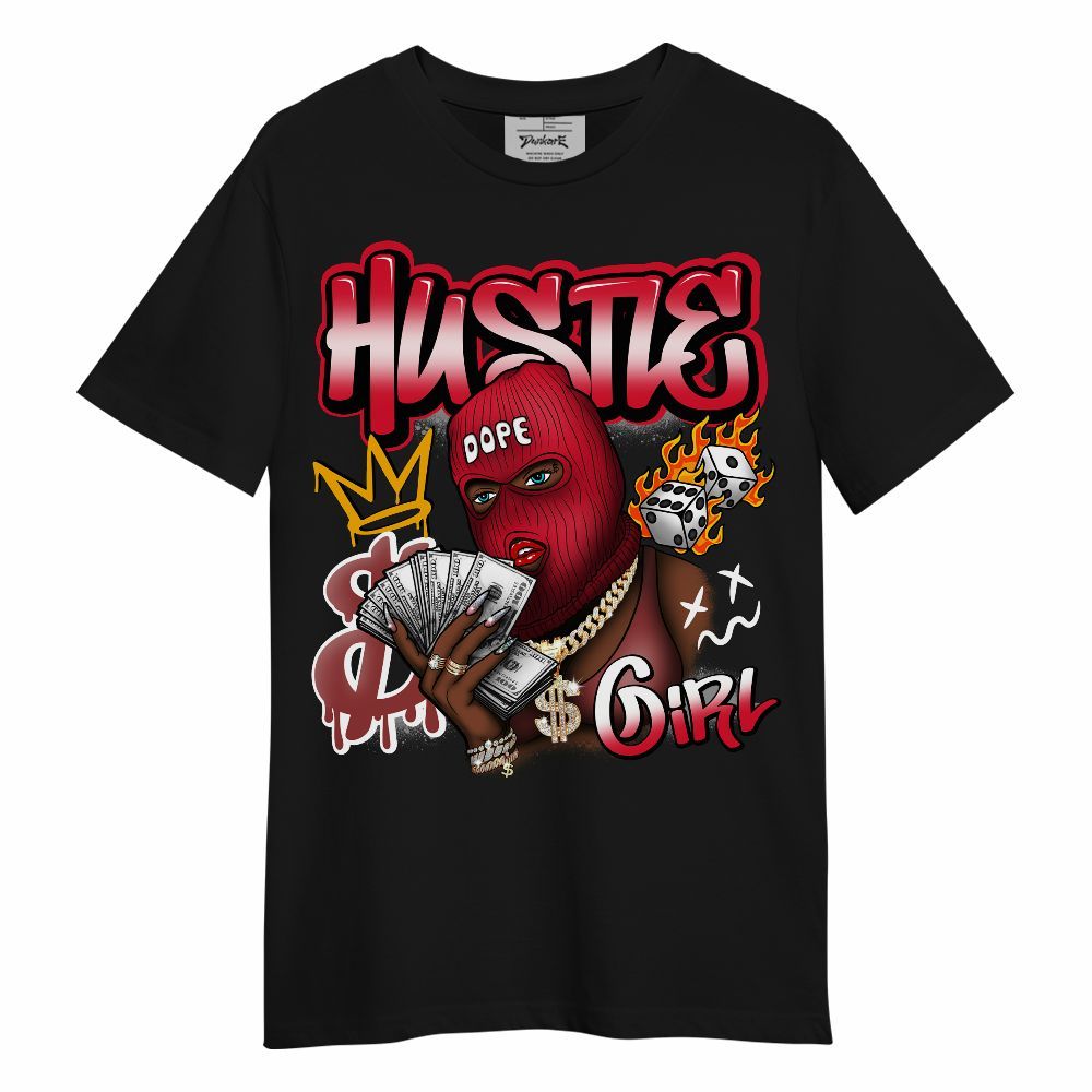 Shirt To Match Air Max Sunder Gore Tex Fire Red - Money Hustles Girl Streetwear Unisex Shirt