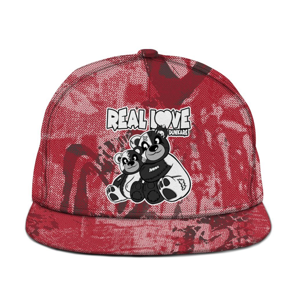 Snapback To Match Black Toe 14s - Sincere Fondness Bear Graphic
