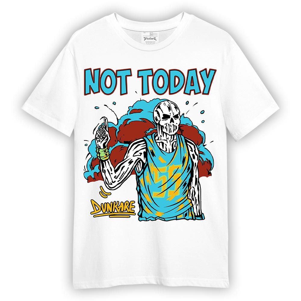 Shirt To Match SB Dunk Di'Orr Greenwood - Not Today Skeleton Shirt Unisex