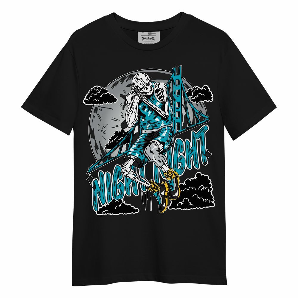 Shirt To Match Retro Aqua 5s - Seeya Skeleton Unisex Shirt