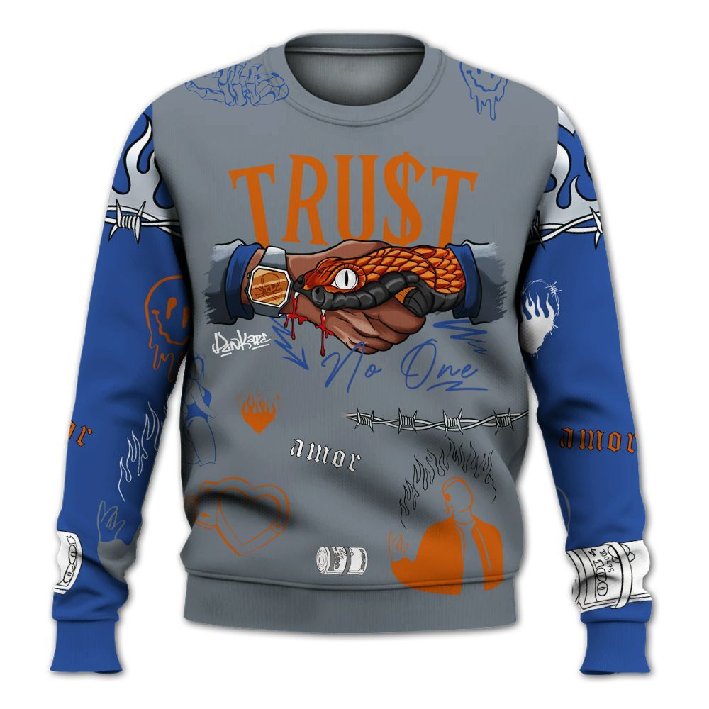 Sweatshirt To Match RS-X GS League - Snake Trust No One All Over Print