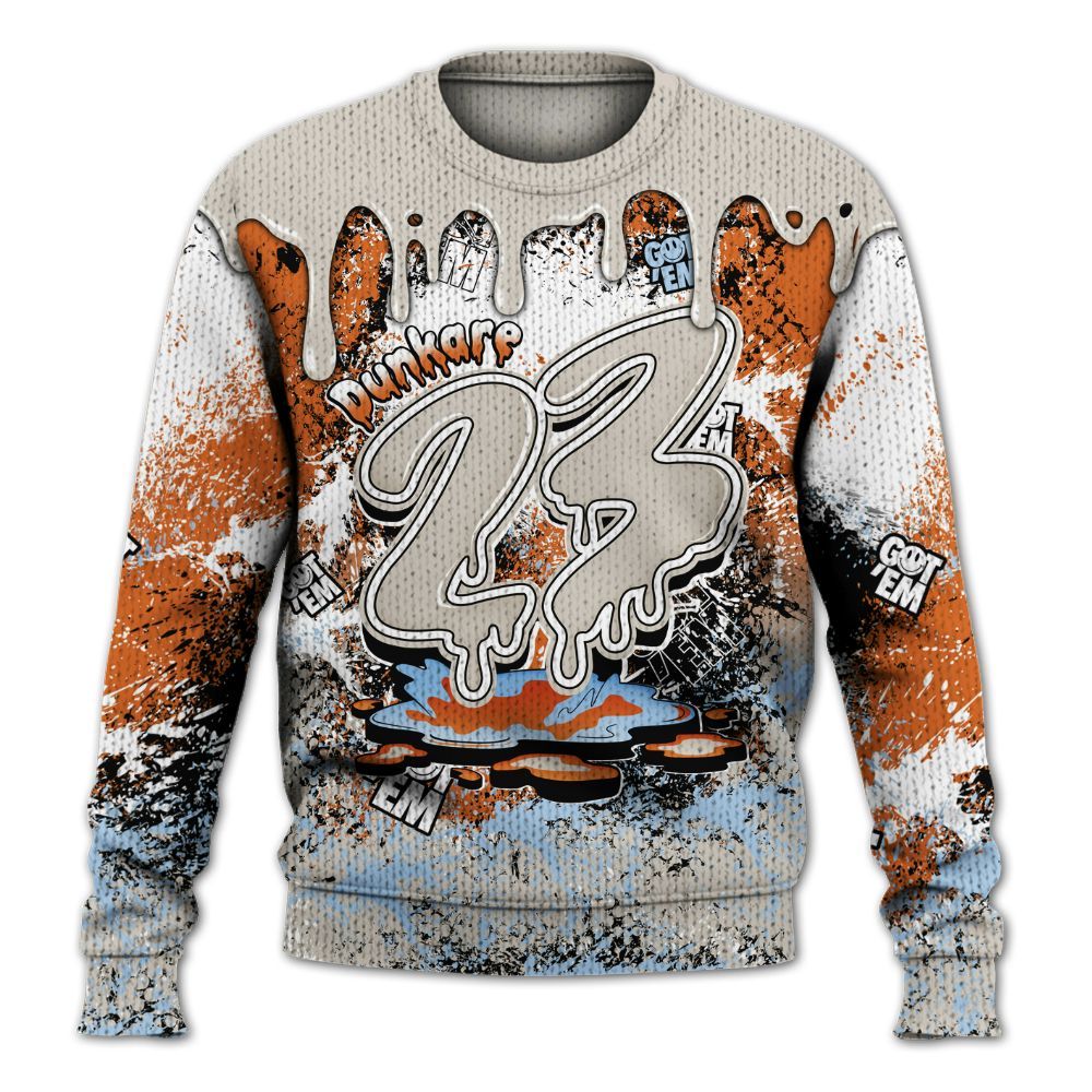 Knitted Sweater To Match SE Craft 5s - Dripping 23 Drip