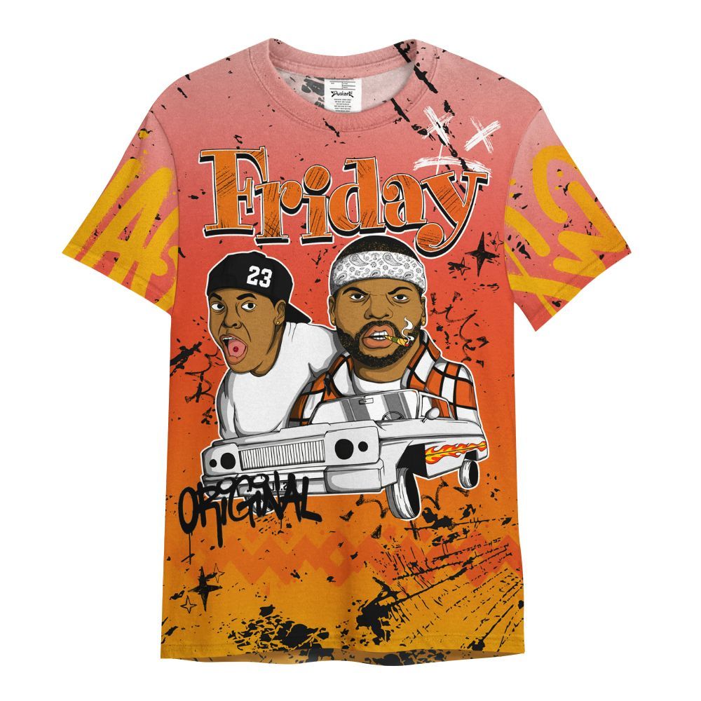 Shirt To Match Dunk High Candy Corn - Friday Sneaker Crayon All Over Print
