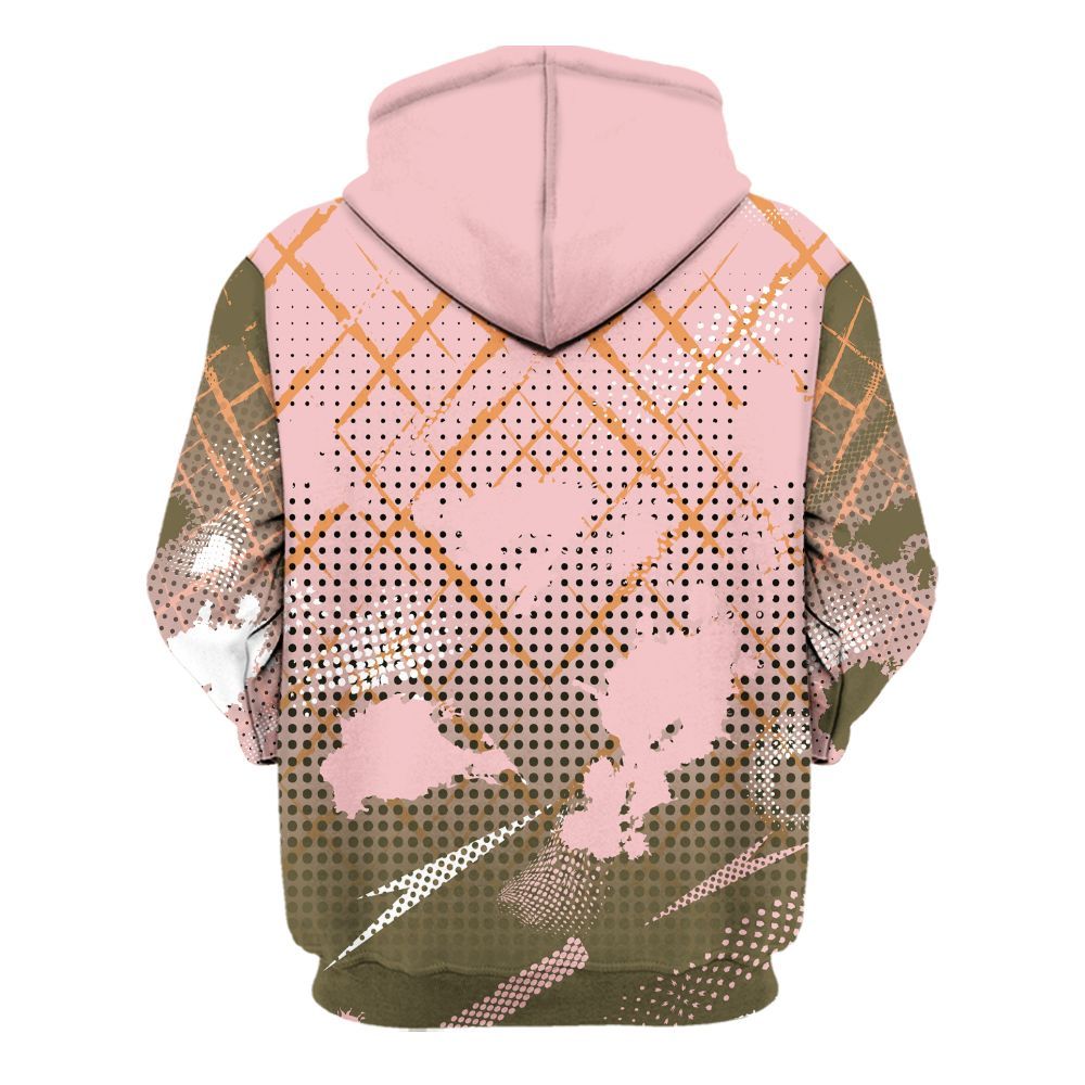 Hoodie To Match SB Dunk Low Red Stardust - Halftone Stand Business Dripping All Over Print