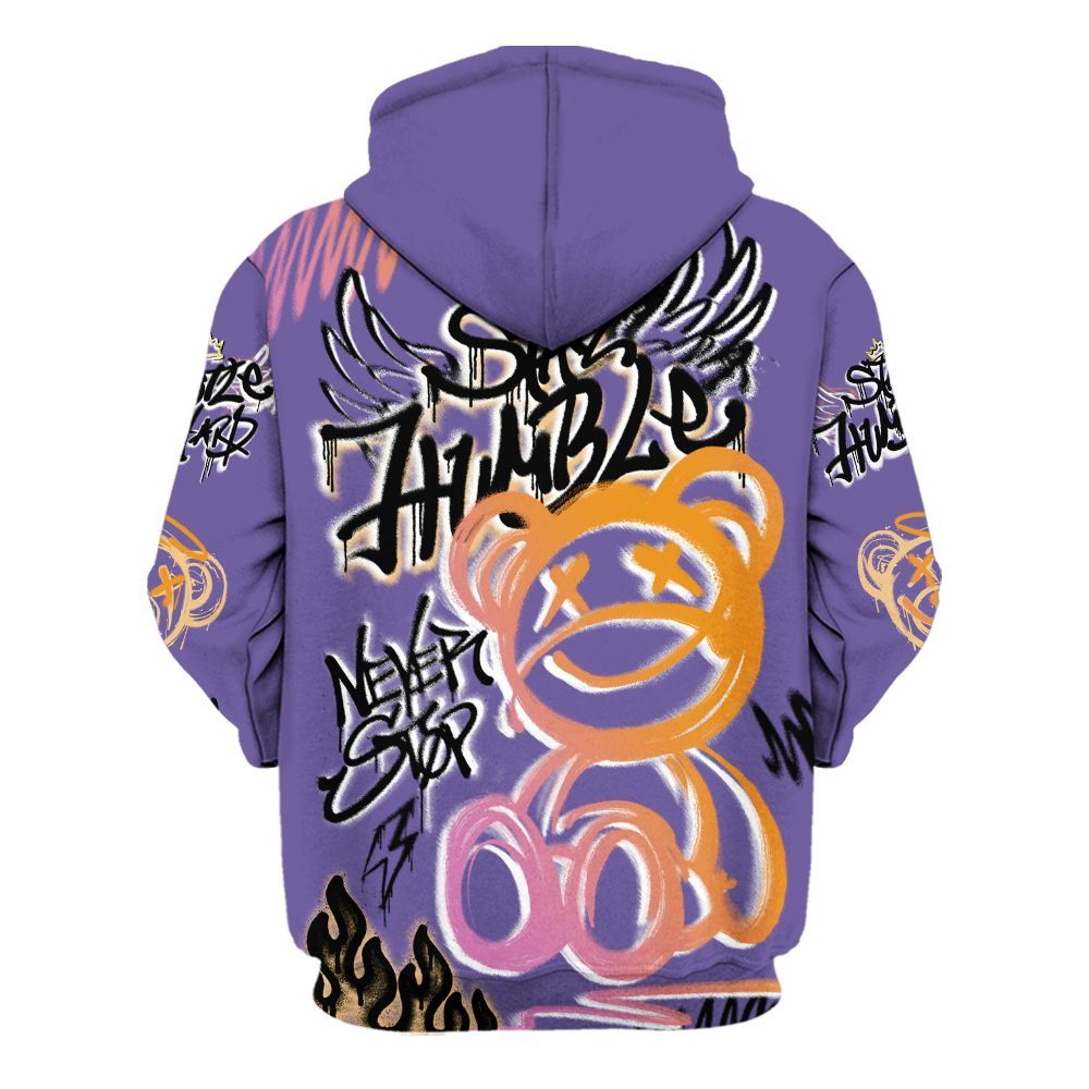 Hoodie To Match Book Sunset 1s - Humble Drip Streetwear Graffity All Over Print
