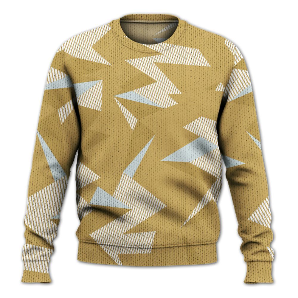 Knitted Sweater To Match Craft Paris 6s - Geometric Camouflage Pattern