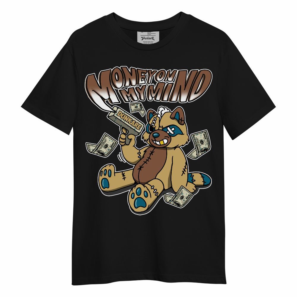 Shirt To Match Retro Cacao Wow 4s - Money On My Mind Raccoon Unisex Shirt