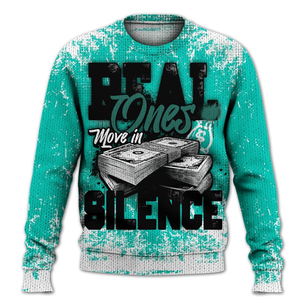 Knitted Sweater To Match Air Max 95 Dark Tiffany - Move In Silence Money Street Retro
