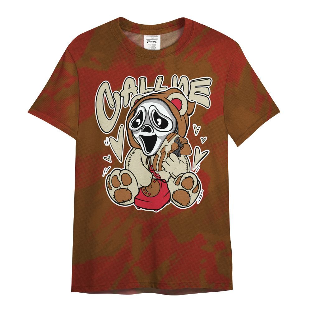 Shirt To Match Archaeo Brown 5s - Call Me Bear Abstract Halftone All Over Print