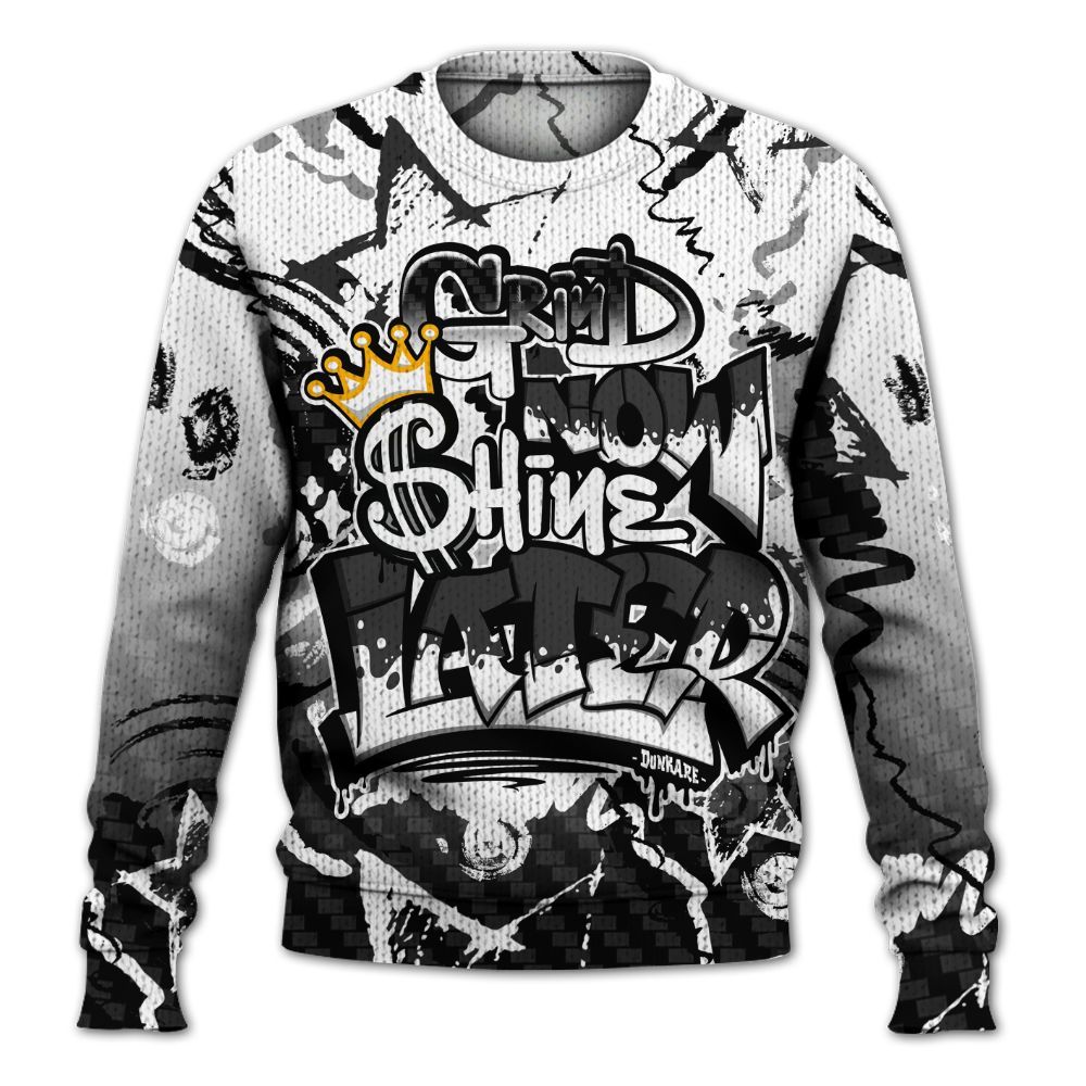 Knitted Sweater To Match Kobe 9 EM Protro Halo - Grind Shine Later Drip