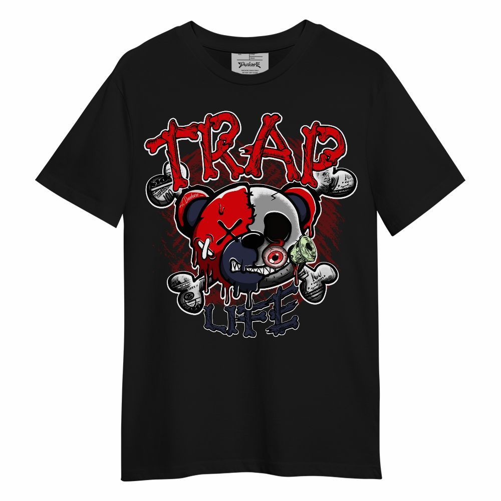 Shirt To Match Low OG Howard Bison 1s - Trap Bear Skull Unisex Shirt