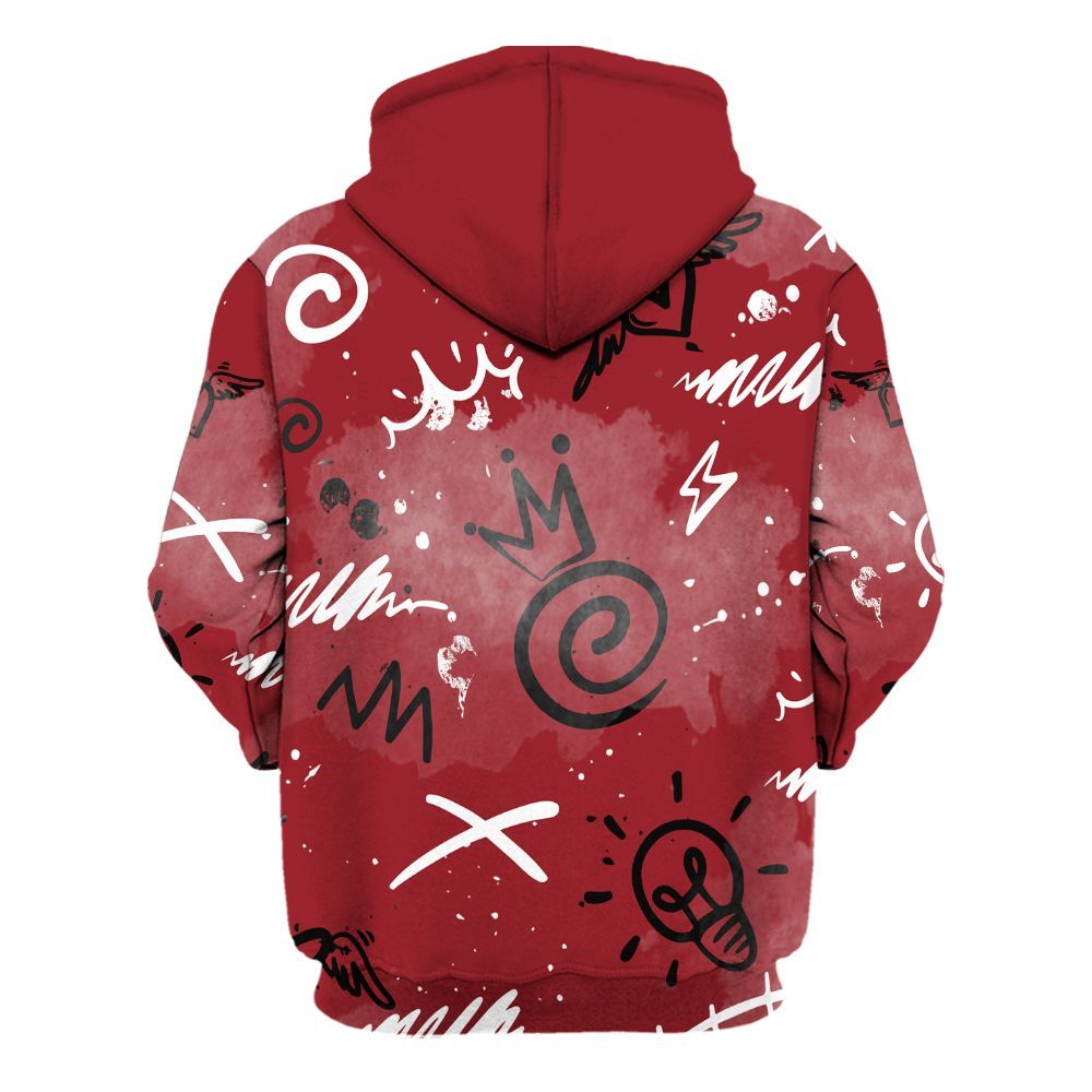 Hoodie To Match High Black Toe Reimagined 1s - Drip Been Di2ferent All Over Print