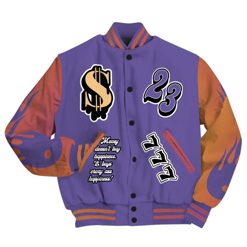 Varsity Jacket To Match Book Sunset 1s - Shoe Game Crazy Graphic All Over Print