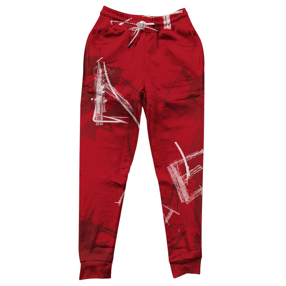 Sweatpant To Match Bred Velvet 11s - Messyz All Over Print