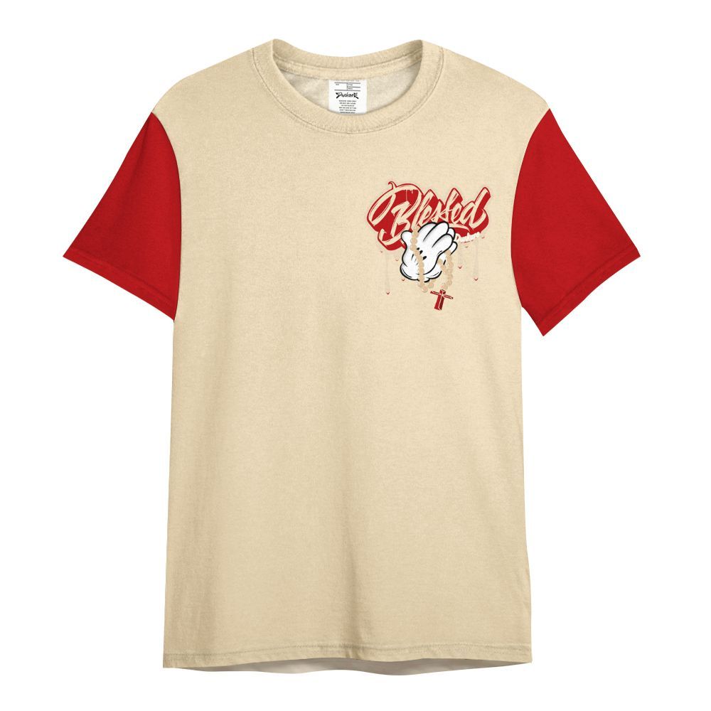 Shirt To Match Dunk Low Strawberry Waffle Varsity Jacket, Custom Name God Blessed Drip All Over Print